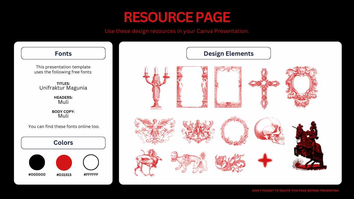 Gothic Castlevampire Gothic Background Slides - slide 15