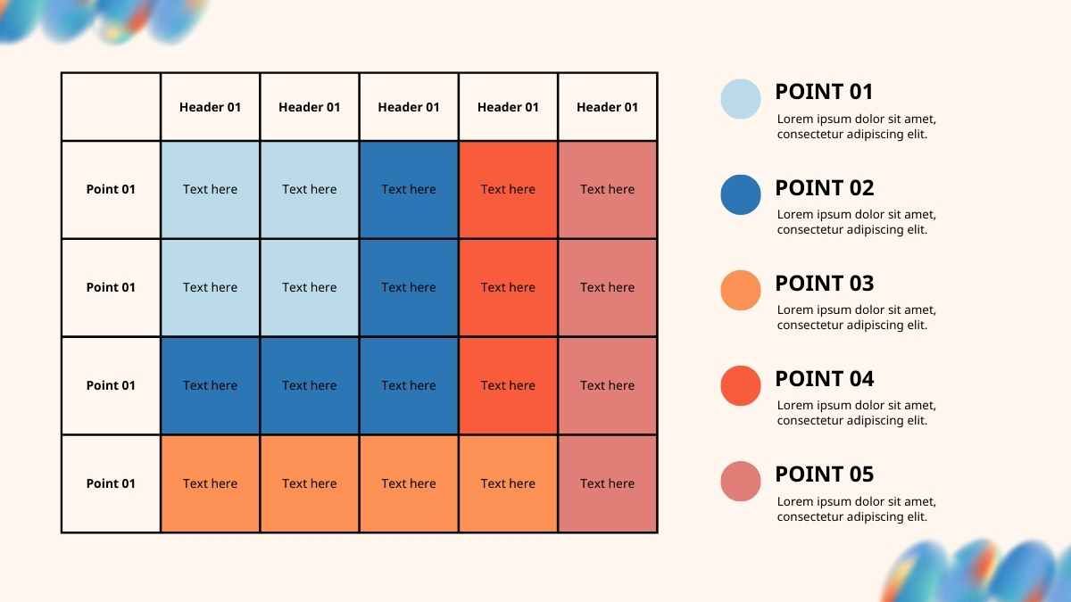 Gradient Heat Map Infographic - slide 3