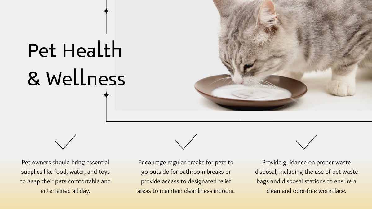 Gradient Minimal Company Pet Friendly Policies Slides - diapositiva 13