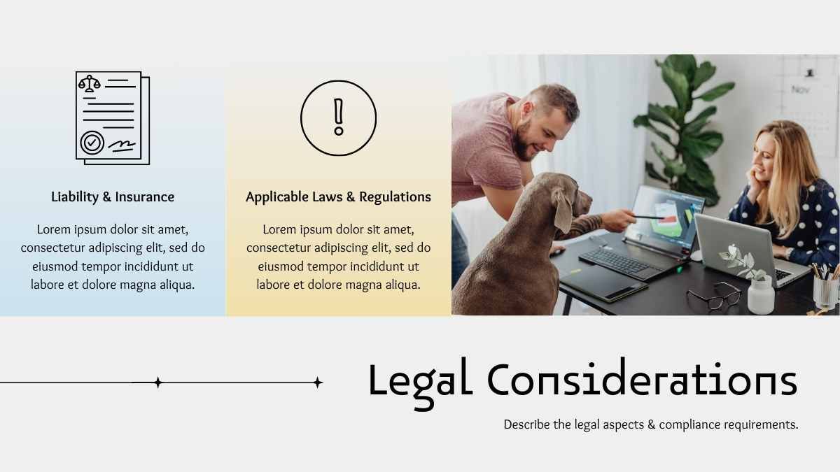 Gradient Minimal Company Pet Friendly Policies Slides - diapositiva 14