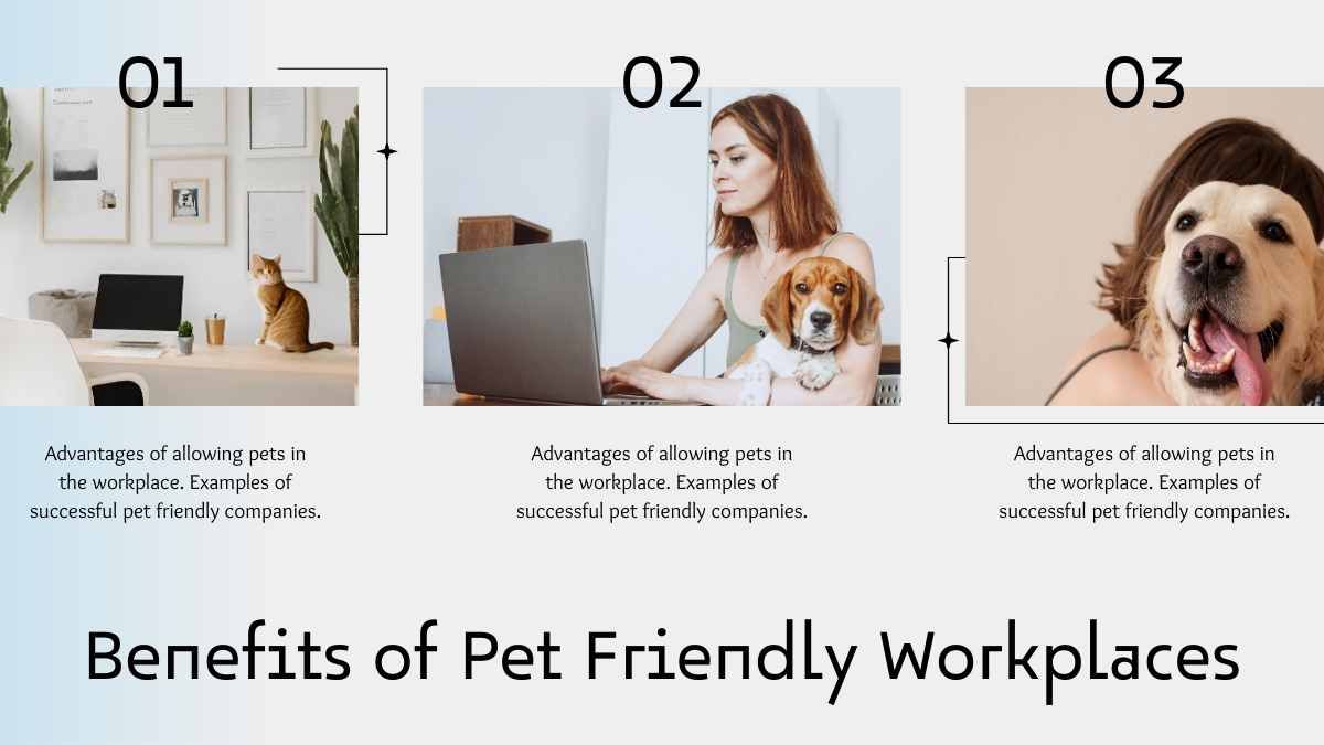 Gradient Minimal Company Pet Friendly Policies Slides - diapositiva 5