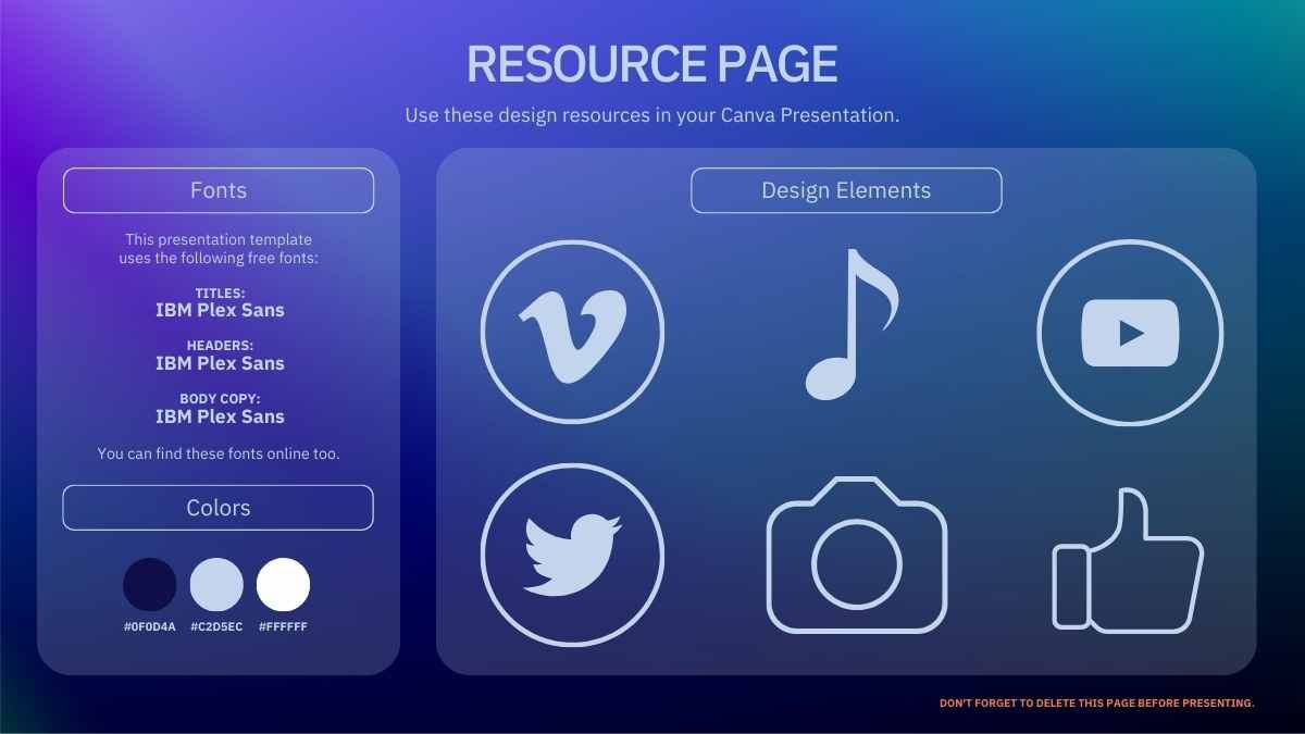 Gradient Social Media Competitive Analysis Slides - diapositiva 6