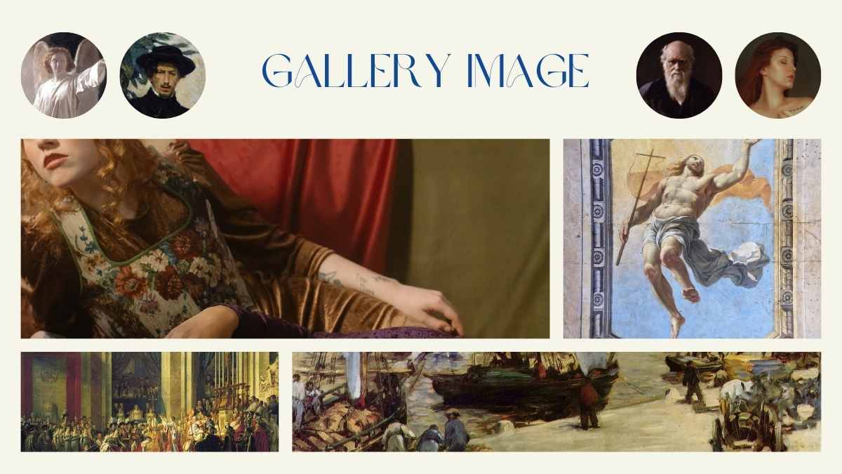 Aesthetic Greco-Roman Renaissance Art Slides - slide 9