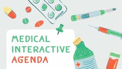 Plantillas Interactivas de Agenda Médica Ilustrada