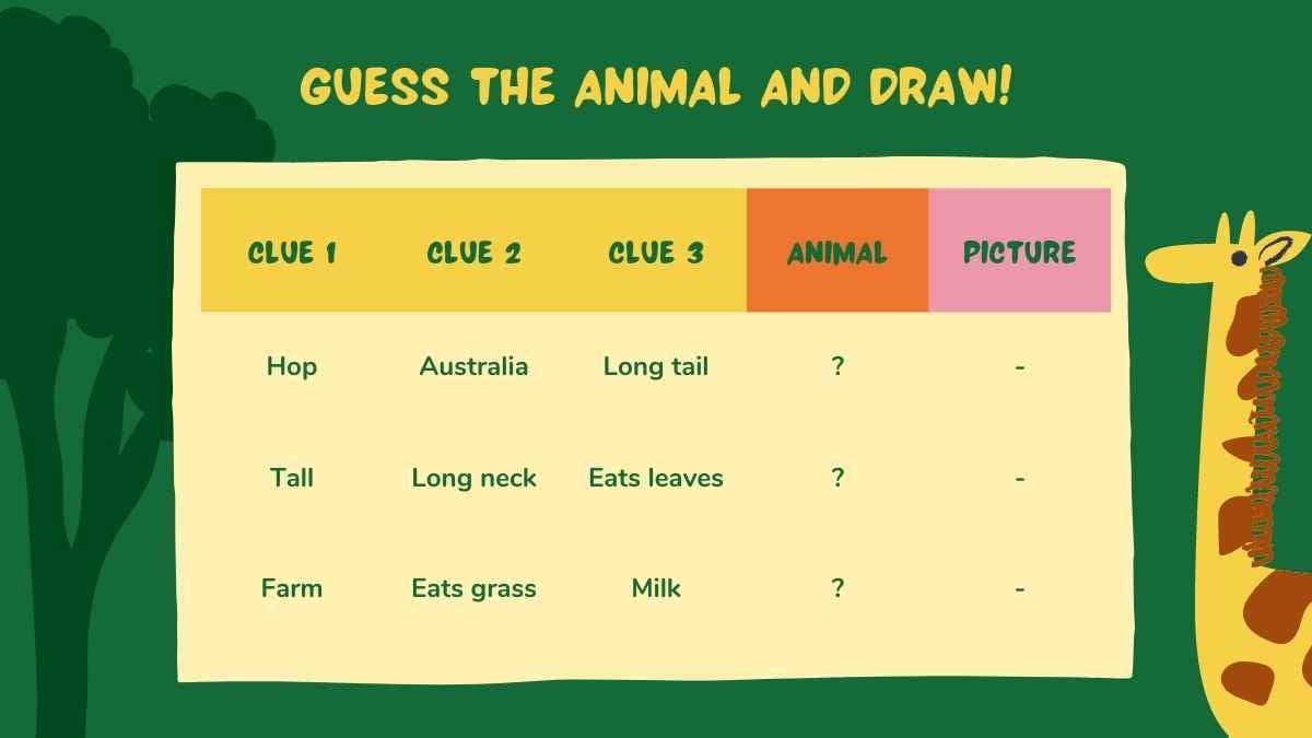 Illustrative Jungle Activities & Games - slide 14