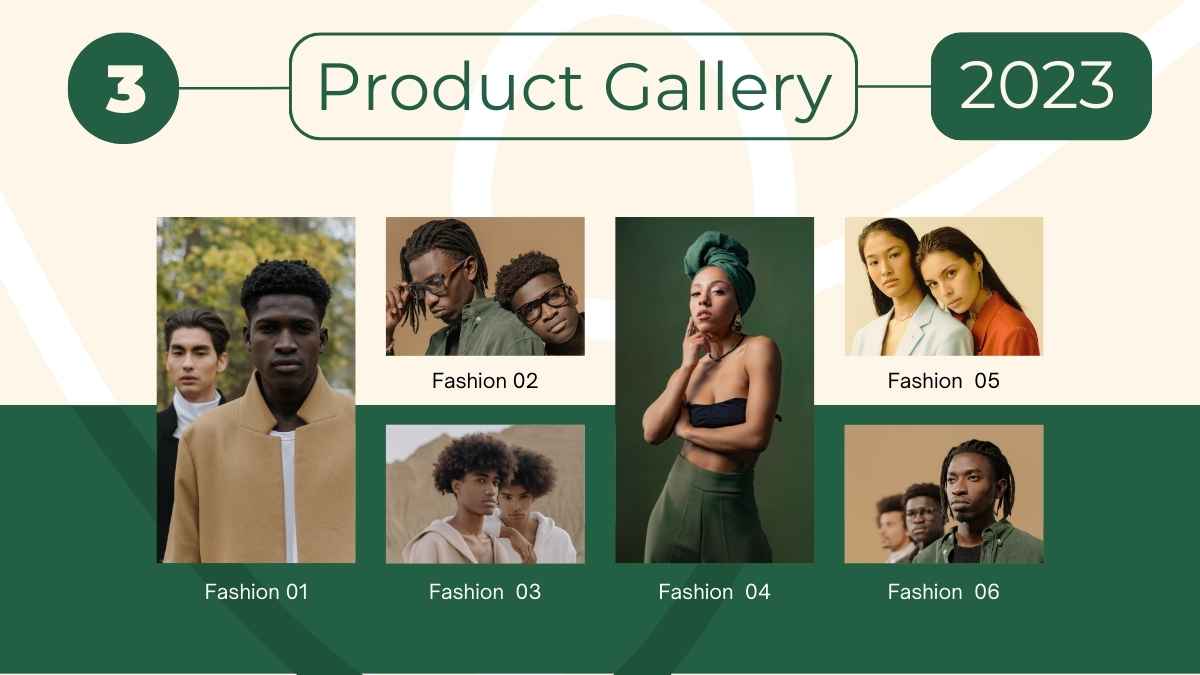 Green and Beige Retail Startup Pitch Deck - slide 13