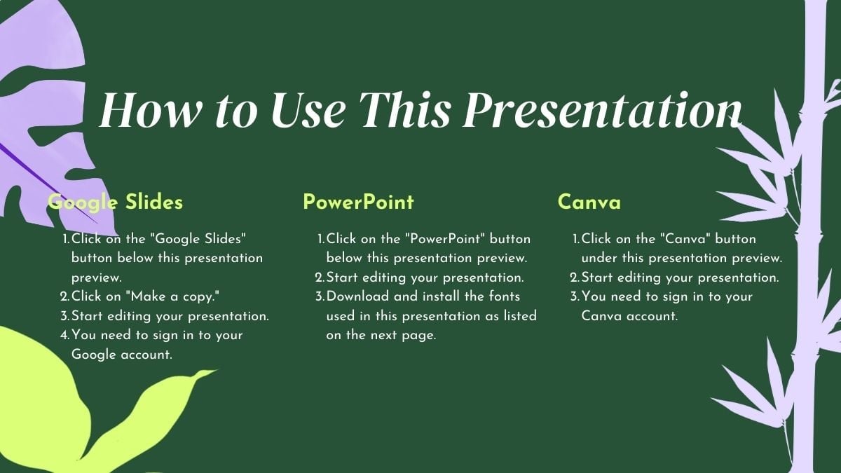 Modern Nature Tree Planting Slides - slide 2