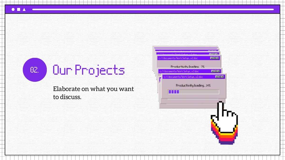 Green and Purple Retro Internet Aesthetic Marketing Plan Slides - slide 11