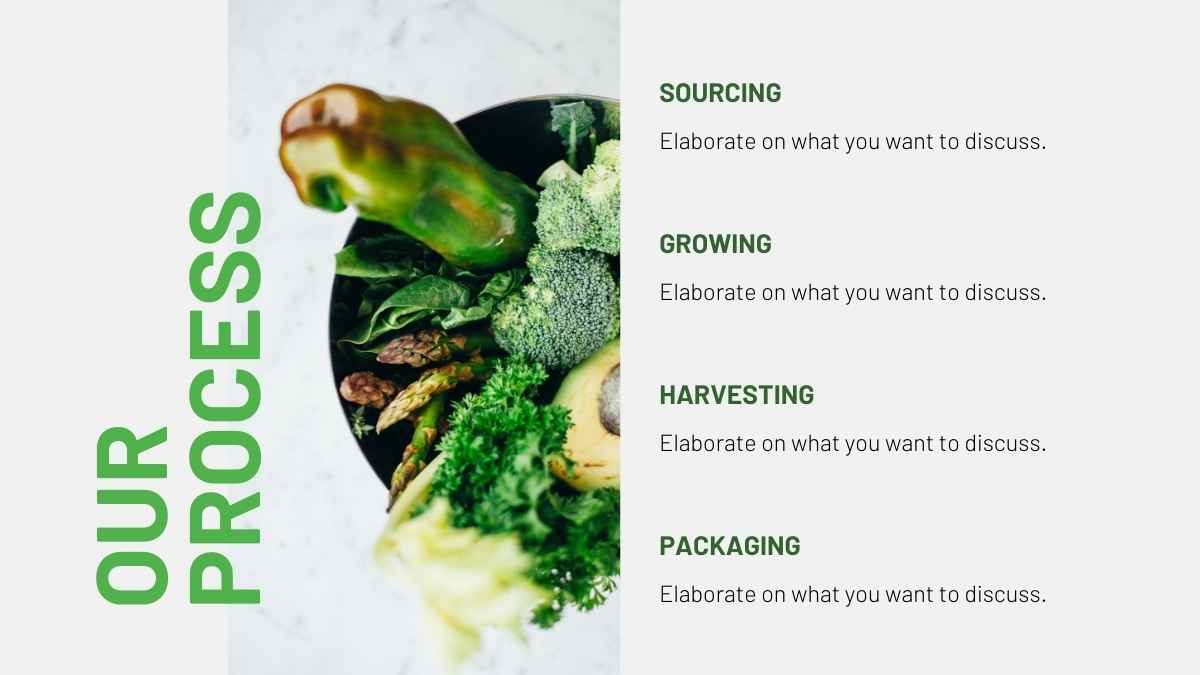 Modern Organic Food Pitch Deck - slide 12