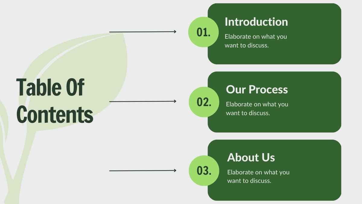 Slides Minimalistas para Plano de Negócios de Agricultura - deslizar 3