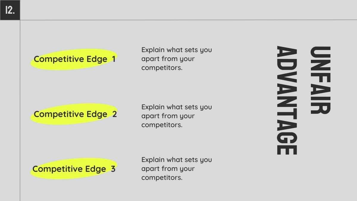 Grey and Neon Yellow Minimalistic Modern Blockchain Company Pitch Deck - slide 13