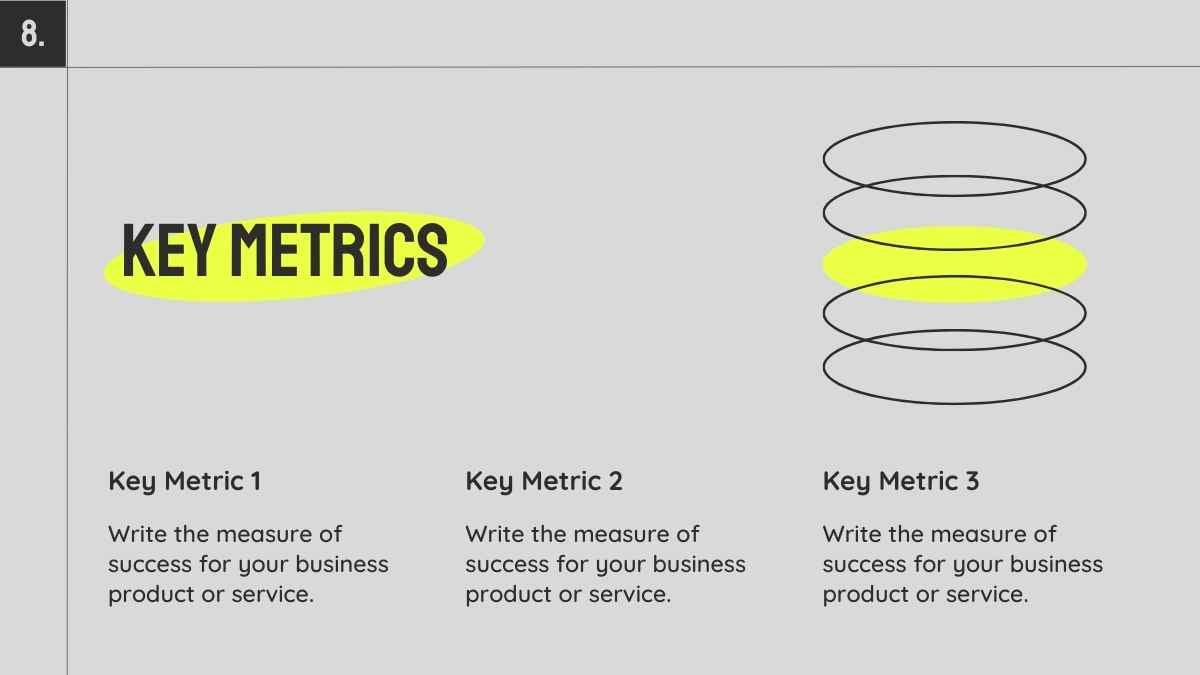 Grey and Neon Yellow Minimalistic Modern Blockchain Company Pitch Deck - slide 9