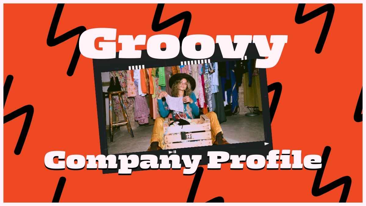 Groovy Company Profile Slides - slide 1