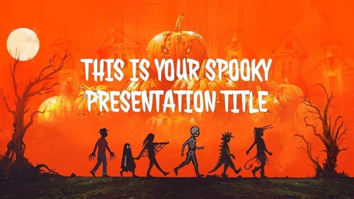 Trick or Treat Halloween Slides - slide 1