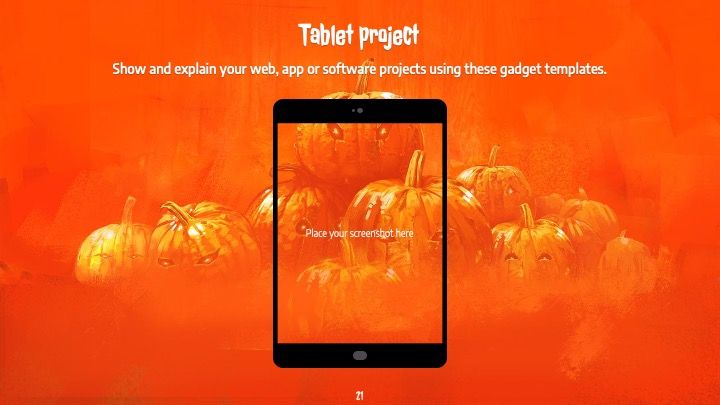 トリック・オア・トリート ハロウィン プレゼンテーションテンプレート - slide 21