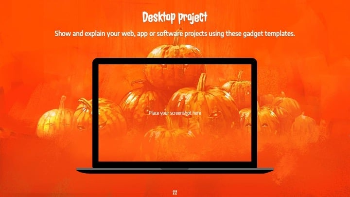 모든 무료 할로윈 프레젠테이션 템플릿을 확인하세요 - 슬라이드 22