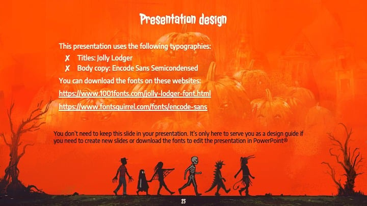 Trick or Treat Halloween Slides - slide 25