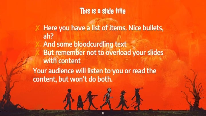 Trick or Treat Halloween Slides - slide 6