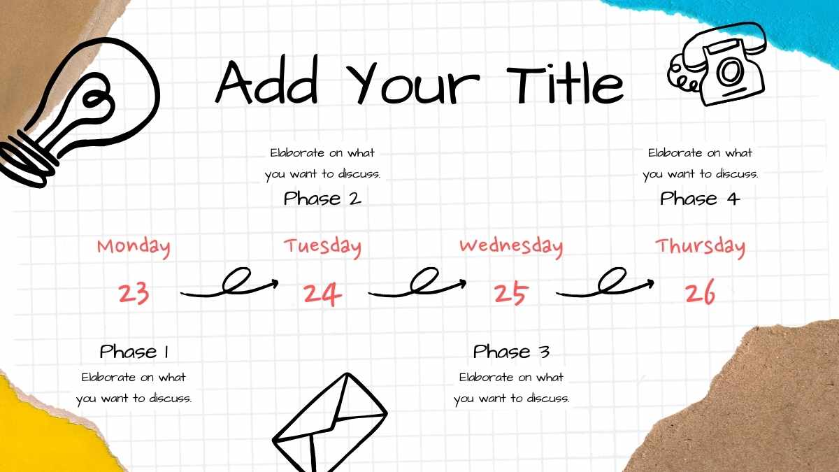 Hand-Drawn Timeline Infographics - slide 12