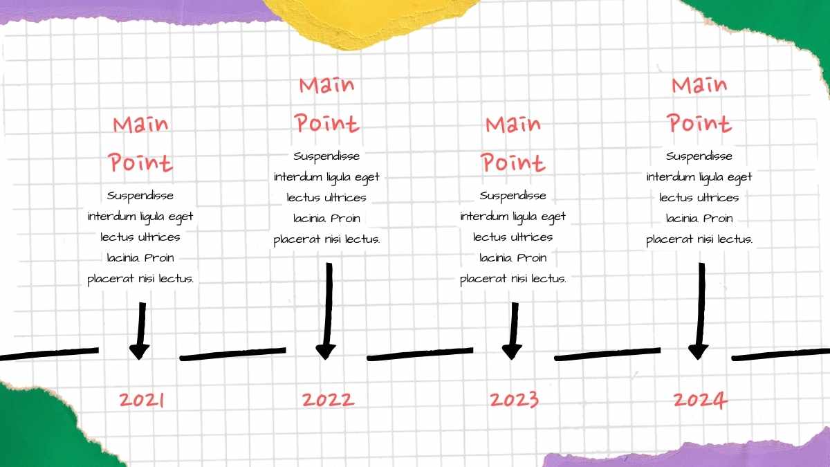 Hand-Drawn Timeline Infographics - slide 14