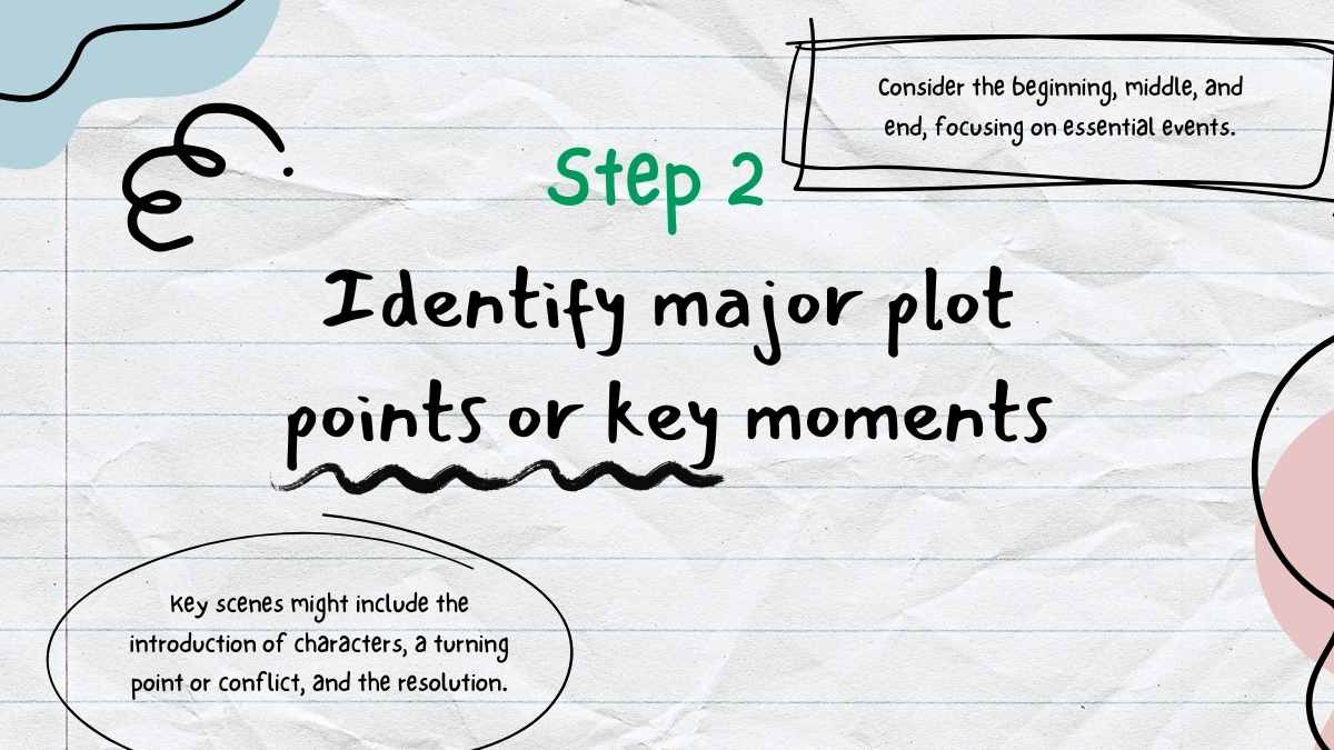 Hand-drawn Style Storyboarding Tutorial Slides - slide 12