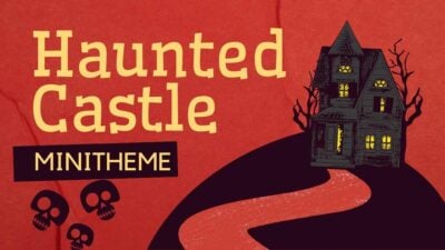 Haunted Castle Minitheme Slides