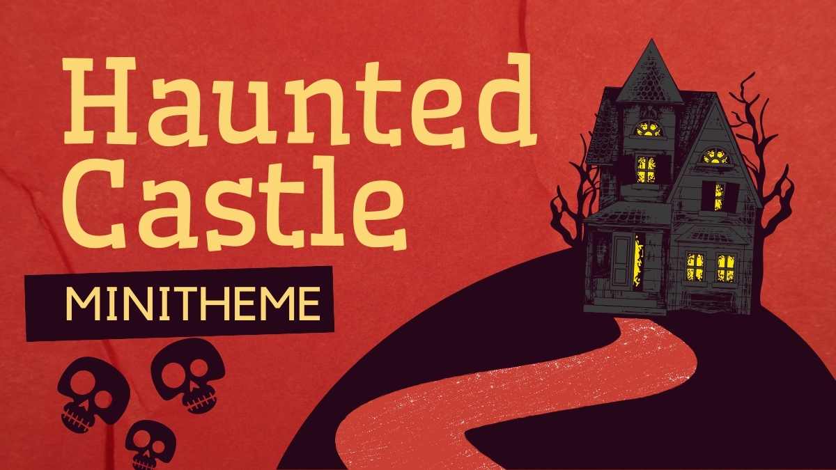 Haunted Castle Minitheme Slides - slide 1