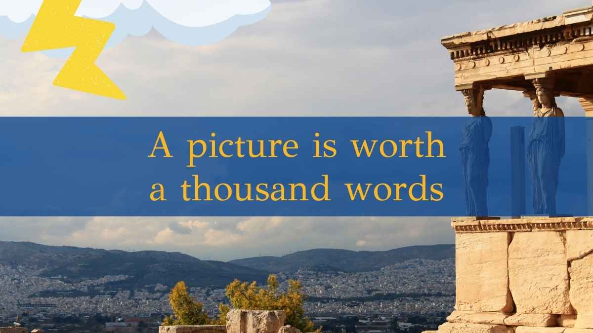 History Subject for Middle School Ancient Greece Blue Illustrative Educational Slides - slide 13