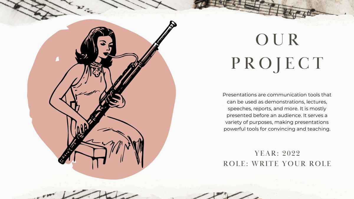 History of Classical Music White and Brown Elegant Educational Slides - slide 15