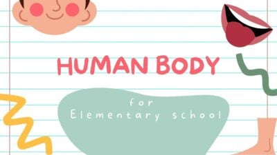 Human Body Creative Educational Background Slides