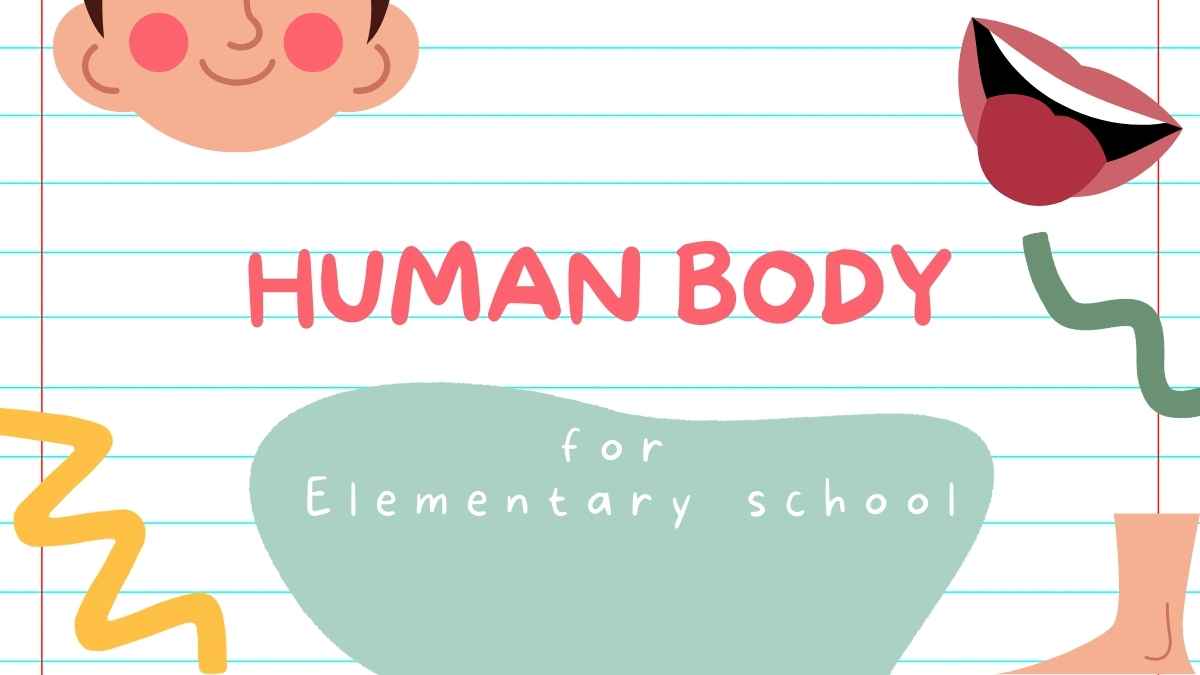 Human Body Creative Educational Background Slides - slide 1