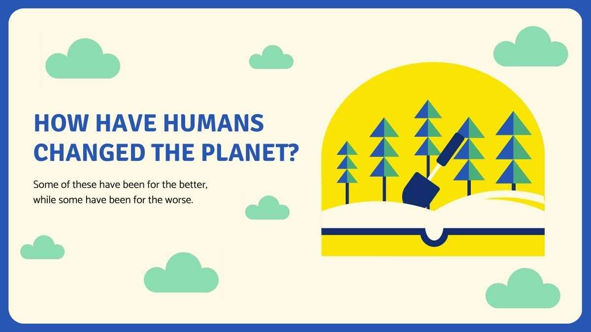 Human Impact on the Environment Science Lesson for High School - diapositiva 3