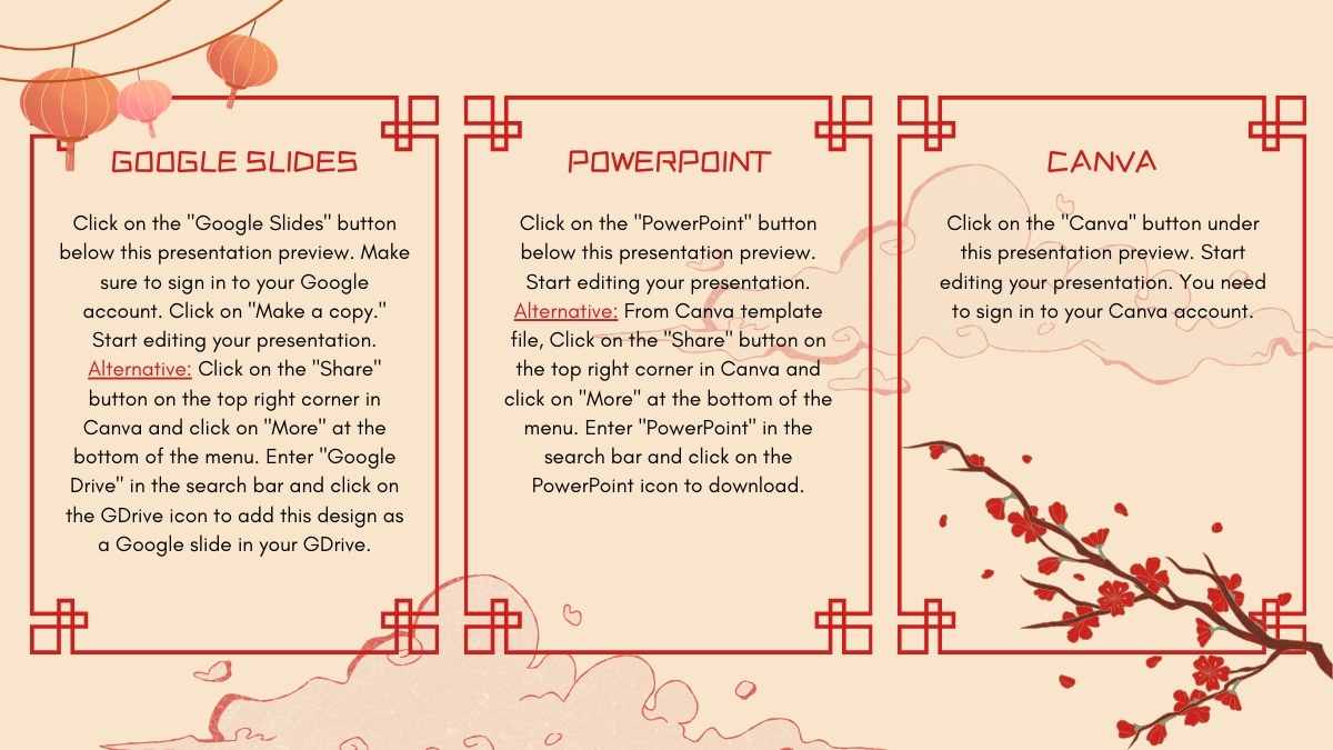 Illustrated Activities to Celebrate Chinese New Year Slides - slide 2