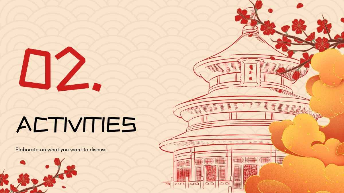 Illustrated Activities to Celebrate Chinese New Year Slides - slide 7