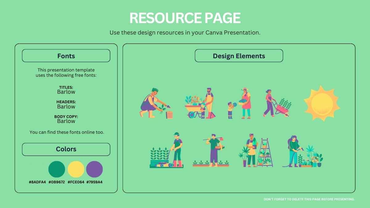 Illustrated Agriculture Value Chain Slides - diapositiva 6