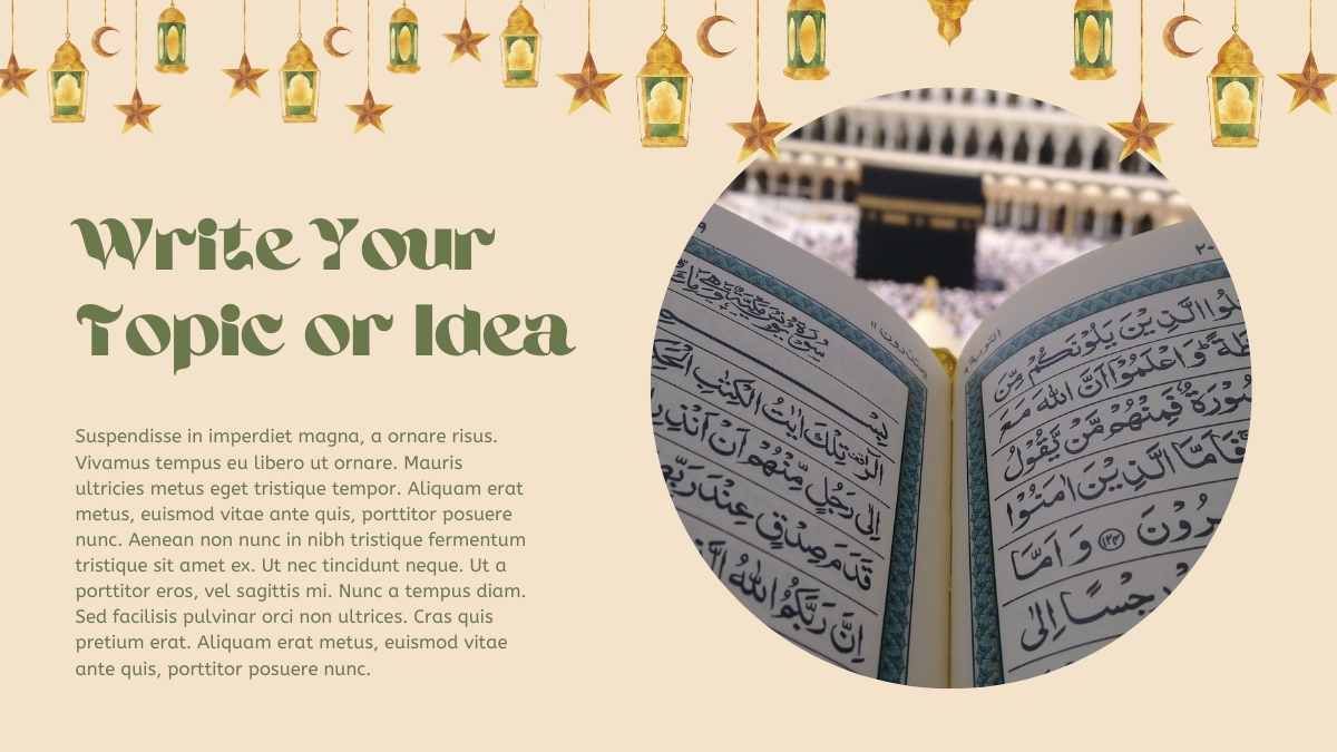 Illustrated All About Islam Slides - diapositiva 7