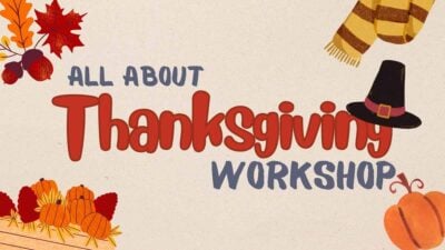 Slide Workshop Bergambar Mengenal Hari Thanksgiving