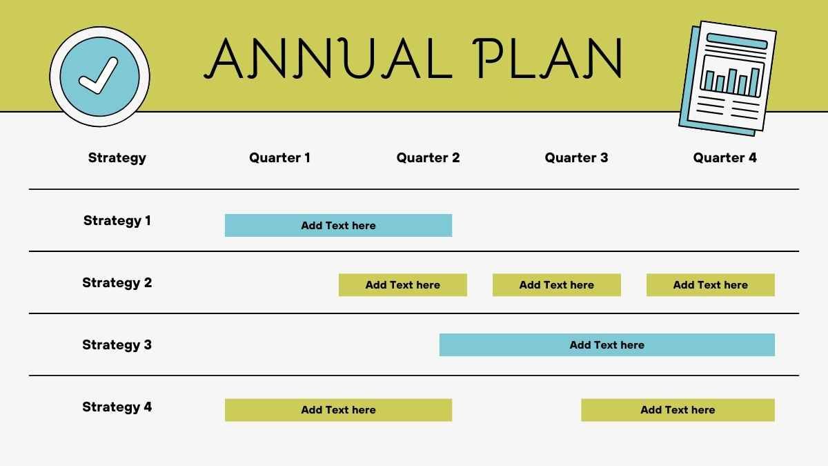 Illustrated Annual Planning Calendar - slide 11