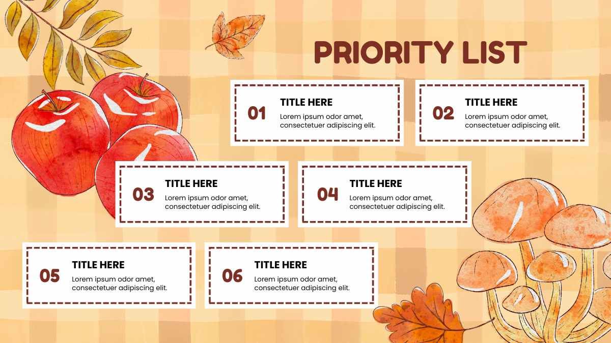 Illustrated Autumn Leaves Cute Fall Stickers – Student Pack for High School - slide 5