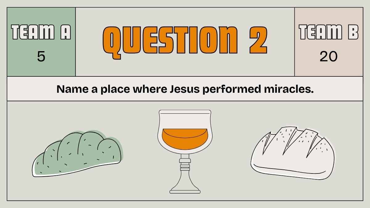 Illustrated Bible Family Feud Christian Game - slide 11