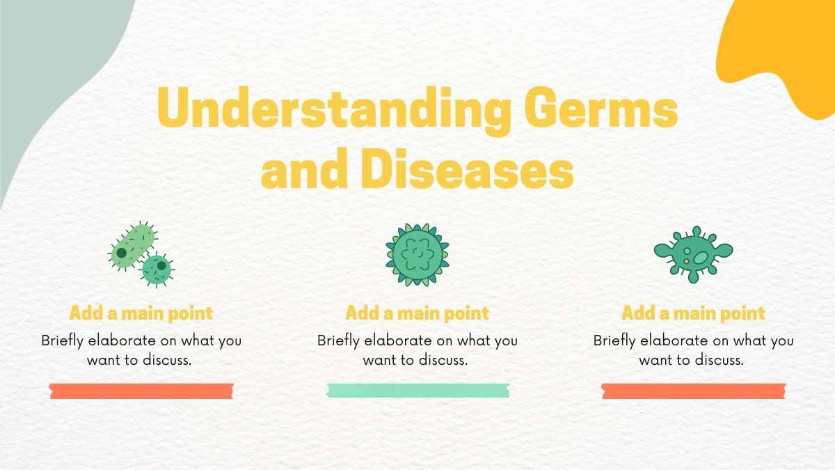 Illustrated Biology Germs & Diseases Slides - slide 4