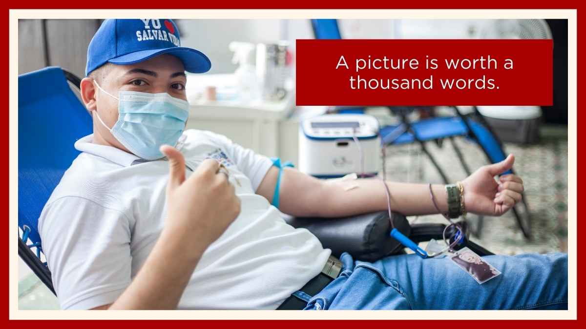 Illustrated Blood Donation Newsletter Slides - slide 13