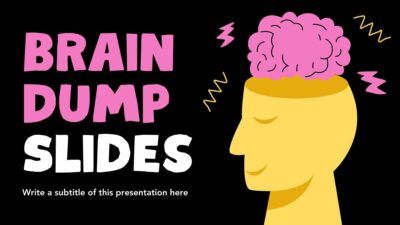 Slides Carnival Google Slides and PowerPoint Template Illustrated Brain Dump Slides 1