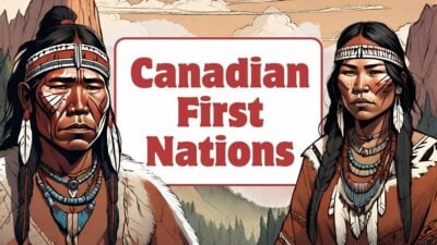 Illustrated Canadian First Nations Slides