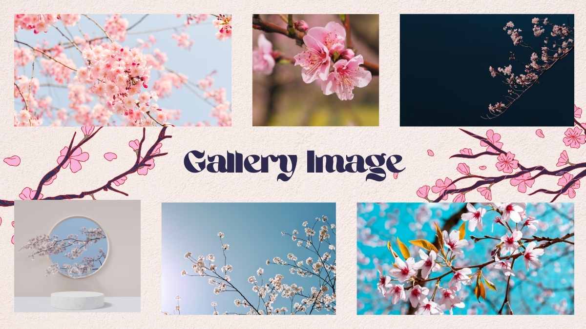 Illustrated Cherry Blossom Season Slides - slide 10