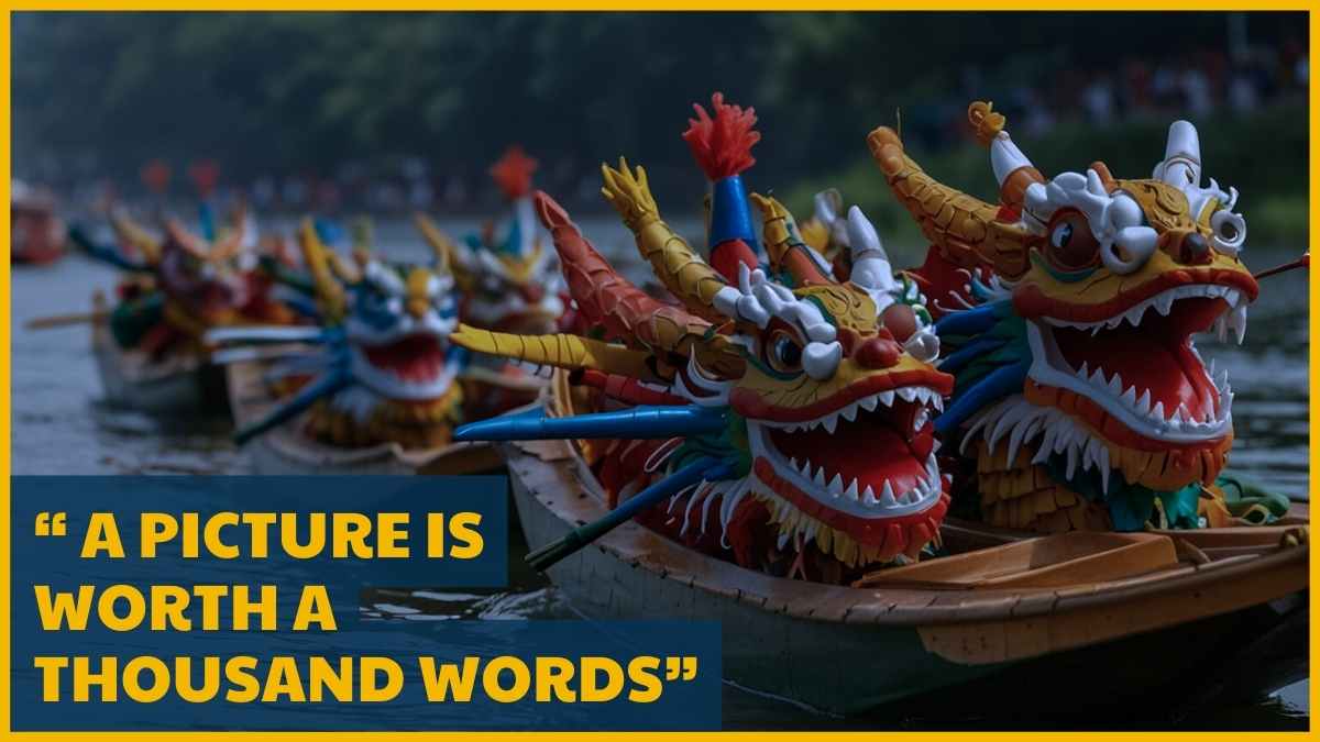 Illustrated Chinese Dragon Boat Festival - slide 13