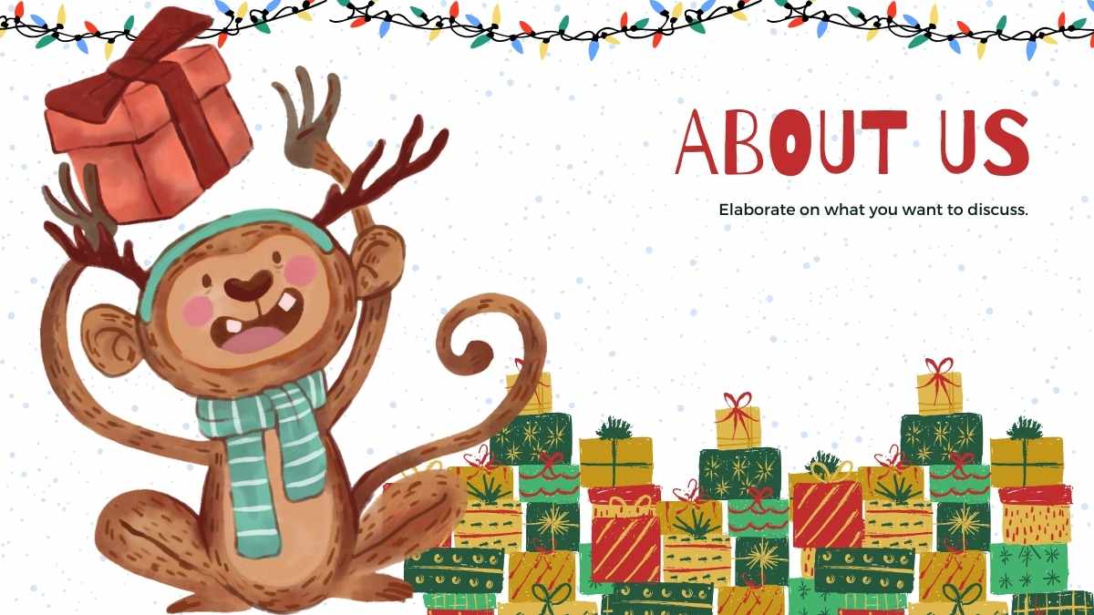 Slides Ilustrados para Noite de Natal em Família - deslizar 12