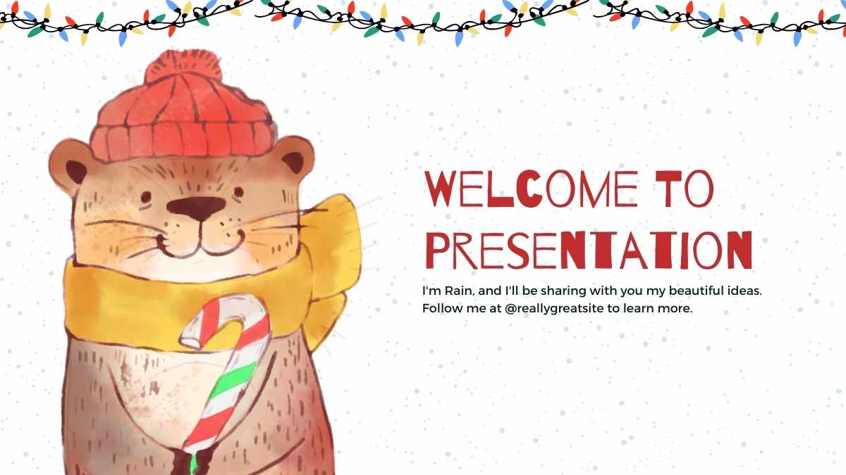 Slides Ilustrados para Noite de Natal em Família - deslizar 5