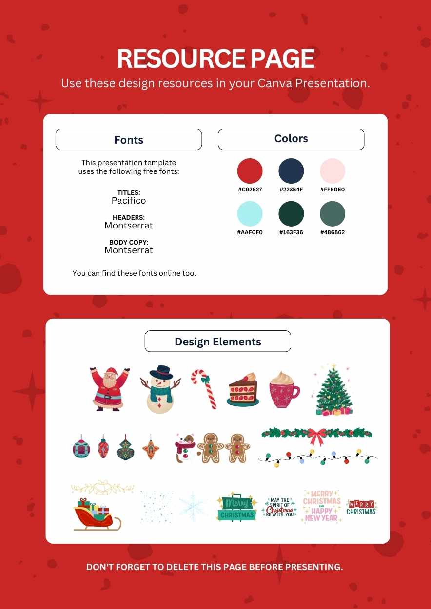 Illustrated Christmas Gift Tags and Labels - slide 3