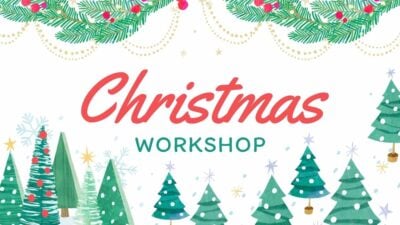 Illustrated Christmas Workshop Slides